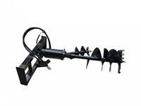 (2) Set Of Skid Steer Hydraulic Auger