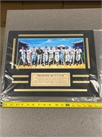 Matted 500 Club HOF MLB Signed Photo 11 Autos