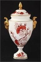 Coalport Porcelain Urn and Cover,