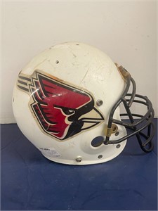 Ball State Cardinals Game Worn Helmet