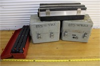 Various military boxes