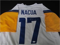 Puca Nacua Rams signed Jersey 5Star Coa