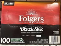 Folgers black silk dark 100 K cups
