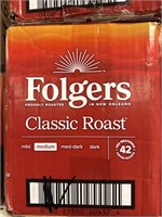 Folgers med classic roast 42 packets