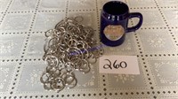 Binder rings & UBC mug, 150 years