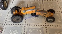 2 MM toy tractors, 1 is Hubley
