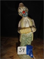 Clown Figurine with Accordion