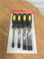 4 Piece Chisel Set