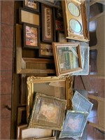 Lot of larger picture frames