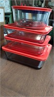 Storage Containers incl. Pyrex, Anchor Hocking