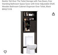 Reettic Tall Over The Toilet Storage