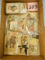 Flat Of Advertising Trade Cards