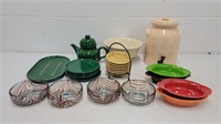 Ceramic and glassware group