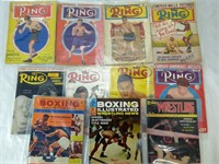 Vintage Boxing Magazines from 1950's -1960's