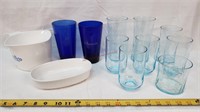 Corning Ware Glass Measuring Cup & Casserole &