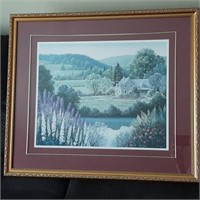 Lovely Large Framed Countryside Art Print