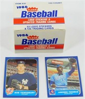 1986 Fleer Traded Baseball Card Set