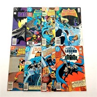 8 Batman 40¢-75¢ Comics