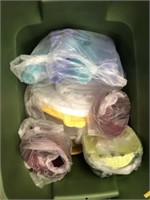 Tote of New & Used Tupperware