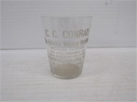C.C. Conrad Harrisonburg VA Shot Glass
