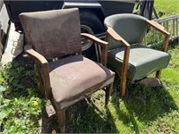 Pair of Vintage Office Chairs, c1960