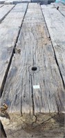 Lot of 5 Pressure Treated 8" x 8" Post 6-7' Long