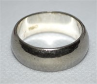 Vtg 925 Sterling Silver Band Ring Size 8