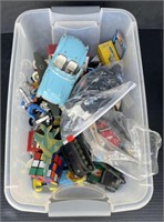 (E) Box Lot Assorted Toys. Includes A White