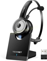 TECKNET Bluetooth 5.0 Wireless Headset  Noise