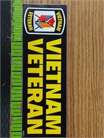 Vietnam veteran bumper sticker