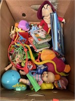 Misc Lot of Toys, Dolls & Books