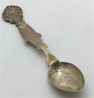 Sterling Silver Columbia River Salmon Spoon