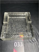 4" Glass Ashtray