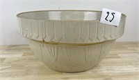 Large Vintage Stoneware Mixing Bowl as-is Has