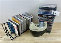 CDs Lot, Holder and Cleaner