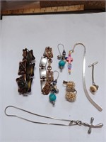 Misc. Lot of Jewelry to Include Face Bracelet,