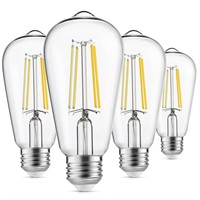 Gozelux Edison Light Bulbs 60W Equivalent, Dimmabl