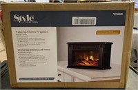 Style Selections table top electric fireplace