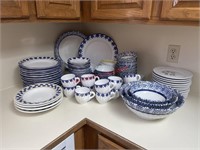 Beautiful Made in Italy Dinnerware Set Signed