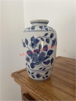 Another Vintage Blue and White Vase  (Living