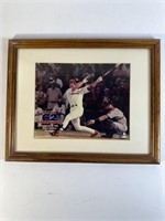 Mark McGwire 62nd Home Run framed photo