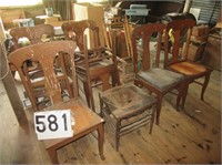 Assorted Dining and Other Chairs