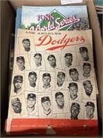 (15) 1950's & Up Score Card, Programs, etc.