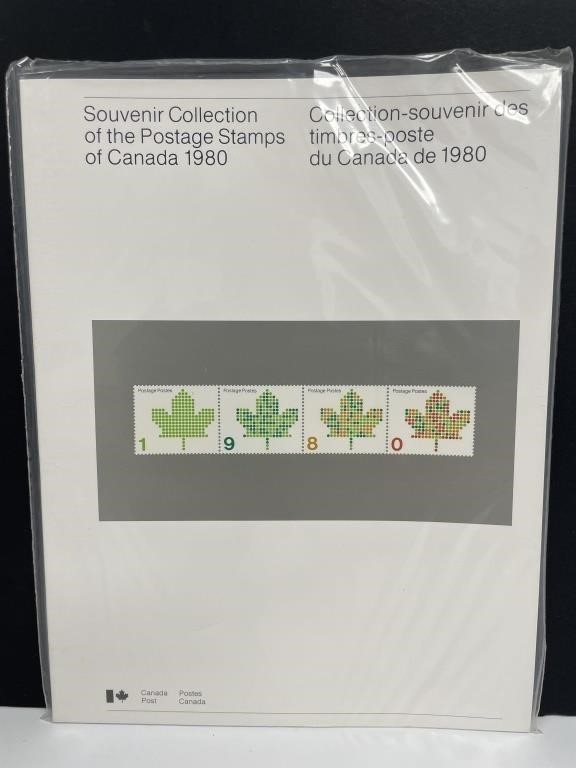 Canada Post, 1980, souvenir collection, Sealed