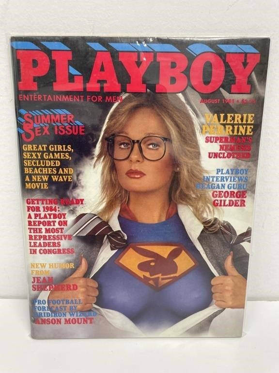 Playboy, August 81, featuring Valerie Perrine