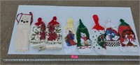 Crocheted Christmas Kitchen Towels