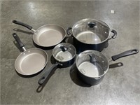 $119.00 Farberware - Cookware Pots and Pans Set,