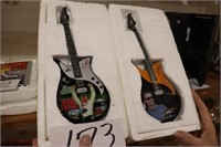 2 Dale Earnhart Jr Guitar Colletables