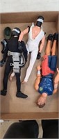Lot of 3 12 Inch Figures