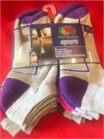 Ankle Socks 'FOTL', Multi-Colour, Size 4-10, 6prs.